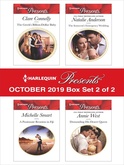 Title details for Harlequin Presents: October 2019, Box Set 2 of 2 by Clare Connelly - Available